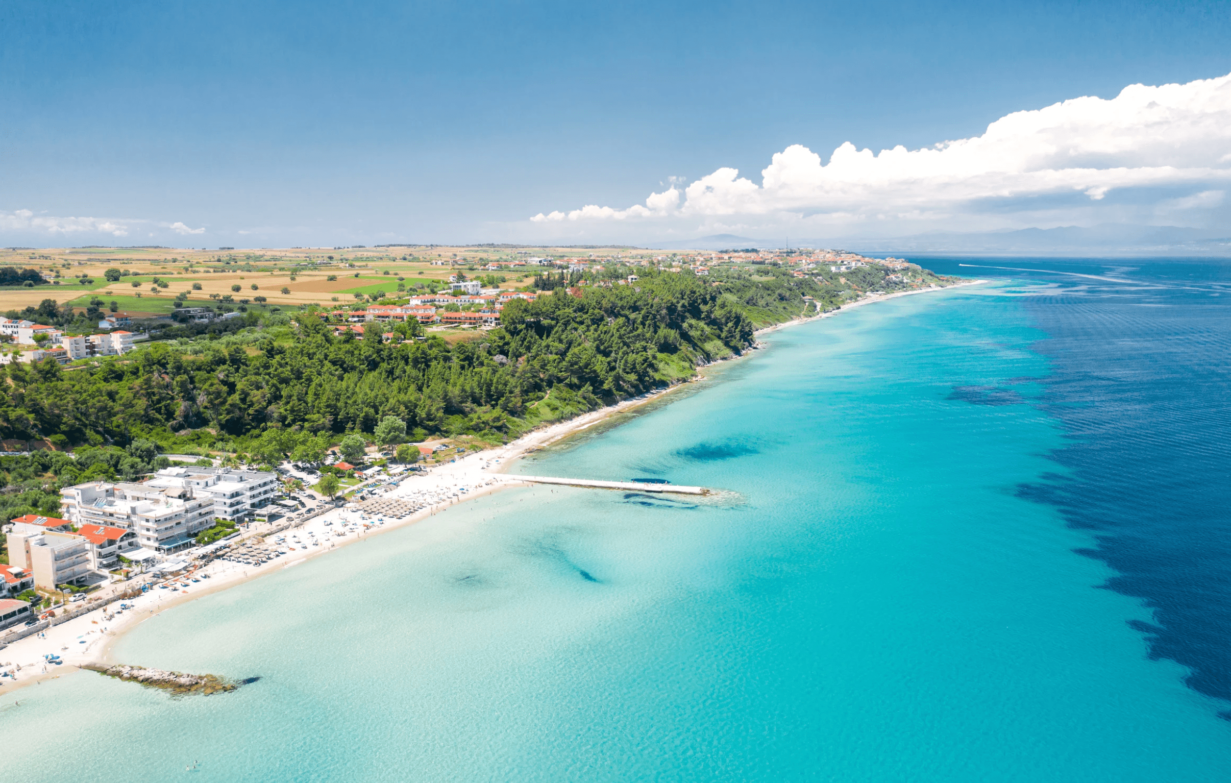 Bayramca Tur Halkidiki plajları – Kassandra & Sithonia sahilleri; Selanik çıkışlı yaz turları ve tatil paketleri