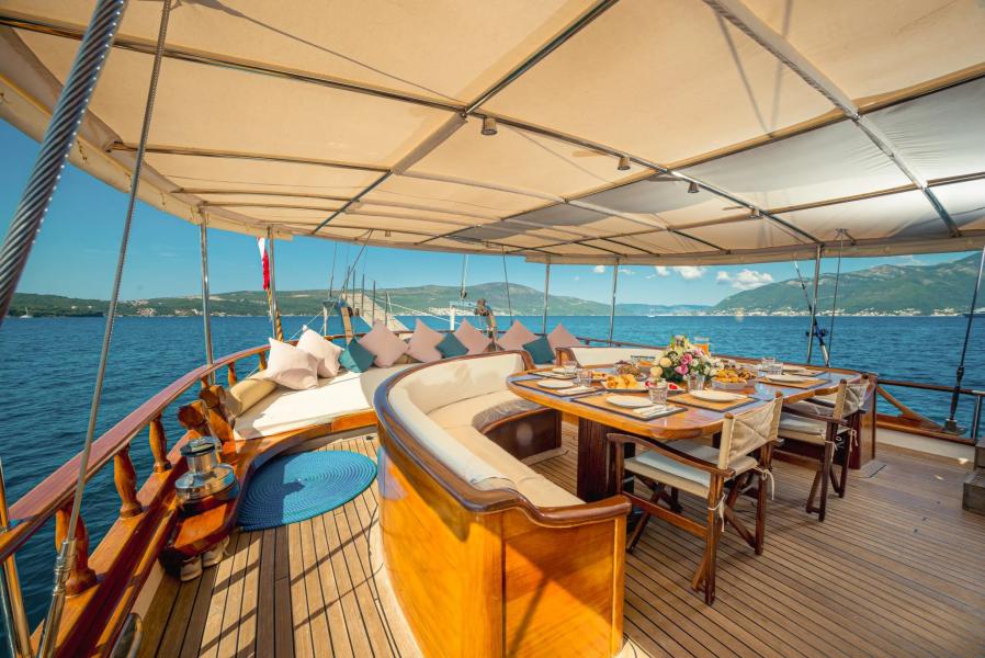 Gulet Kaptan Sefket – Private Luxury Sailing in Montenegro