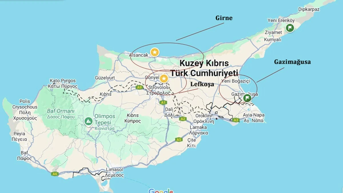 İzmir Çıkışlı Kıbrıs Turu 3 Gece 4 Gün