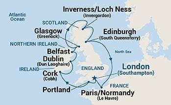 Majestic Princess ile Büyük Britanya & İrlanda 12 gece