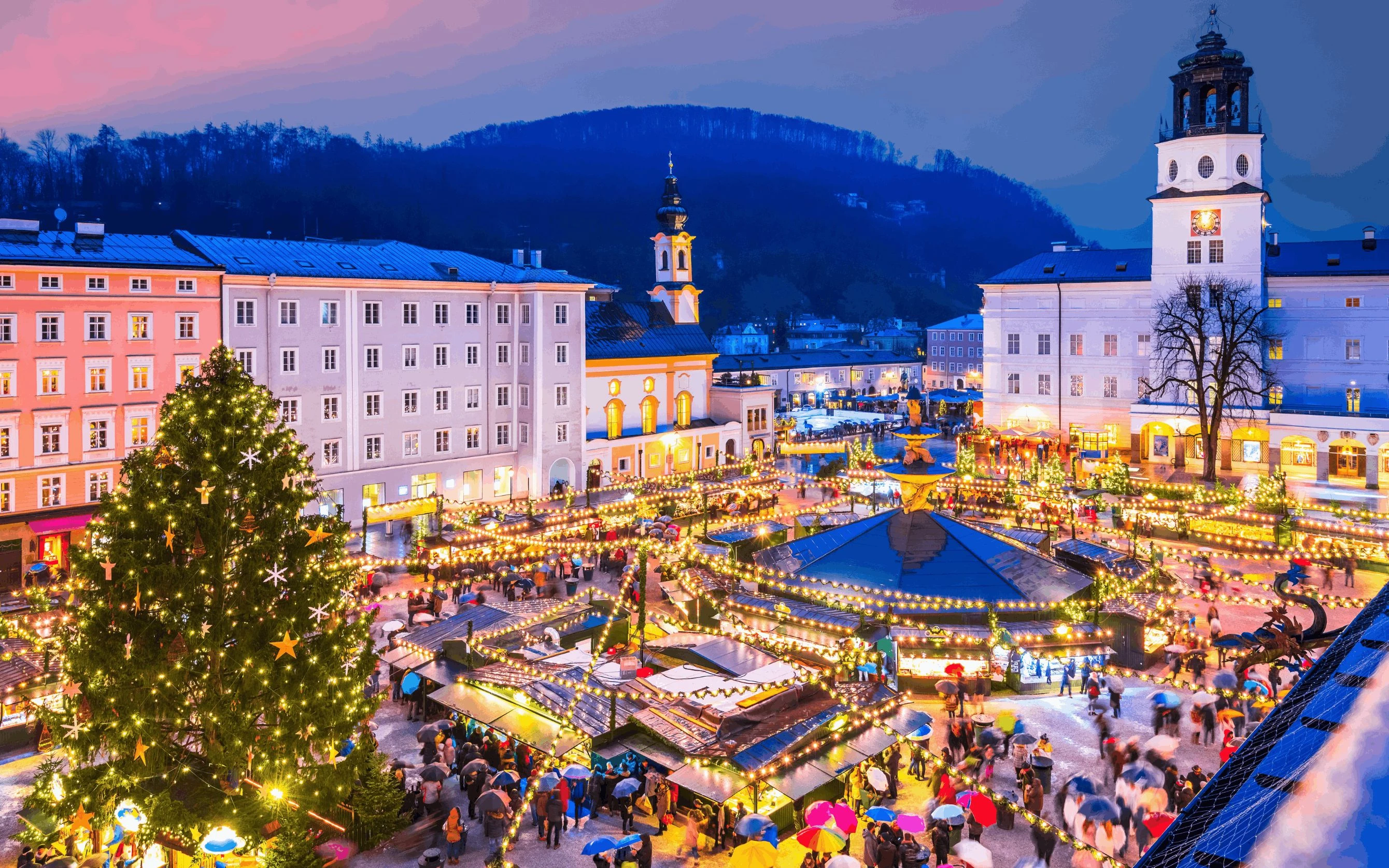 Bavyera ve Alplerde Noel Pazarları Masalı