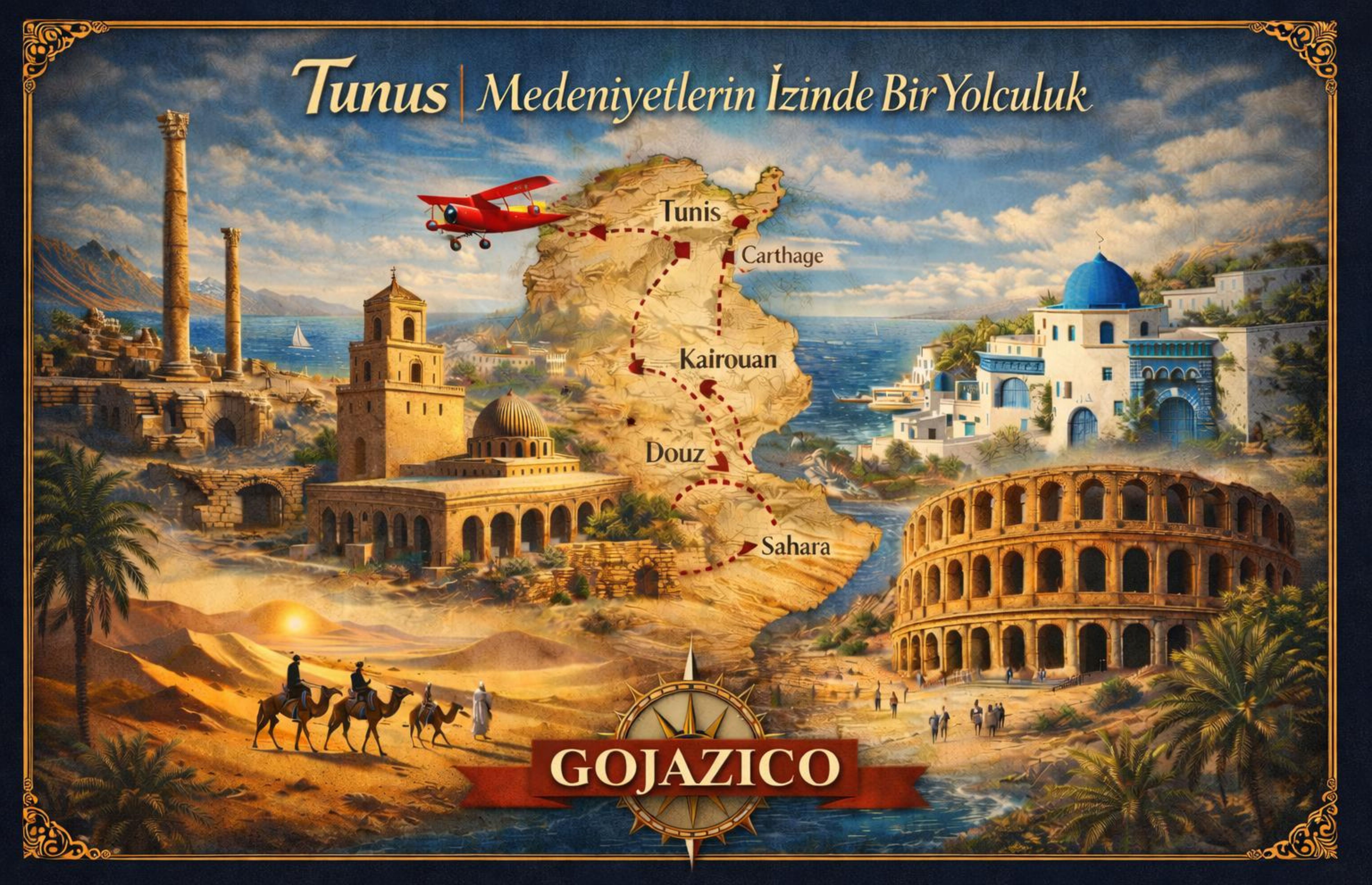 TUNUS VIP Luxury Premium Tur Rotası