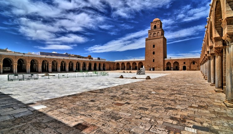 Tunus Kayrevan Ulu Camii UNESCO D&uuml;nya Mirası