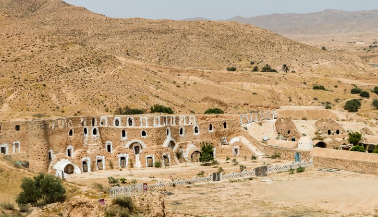Ksar Hadada Tunus geleneksel Berberi ksar yapıları
