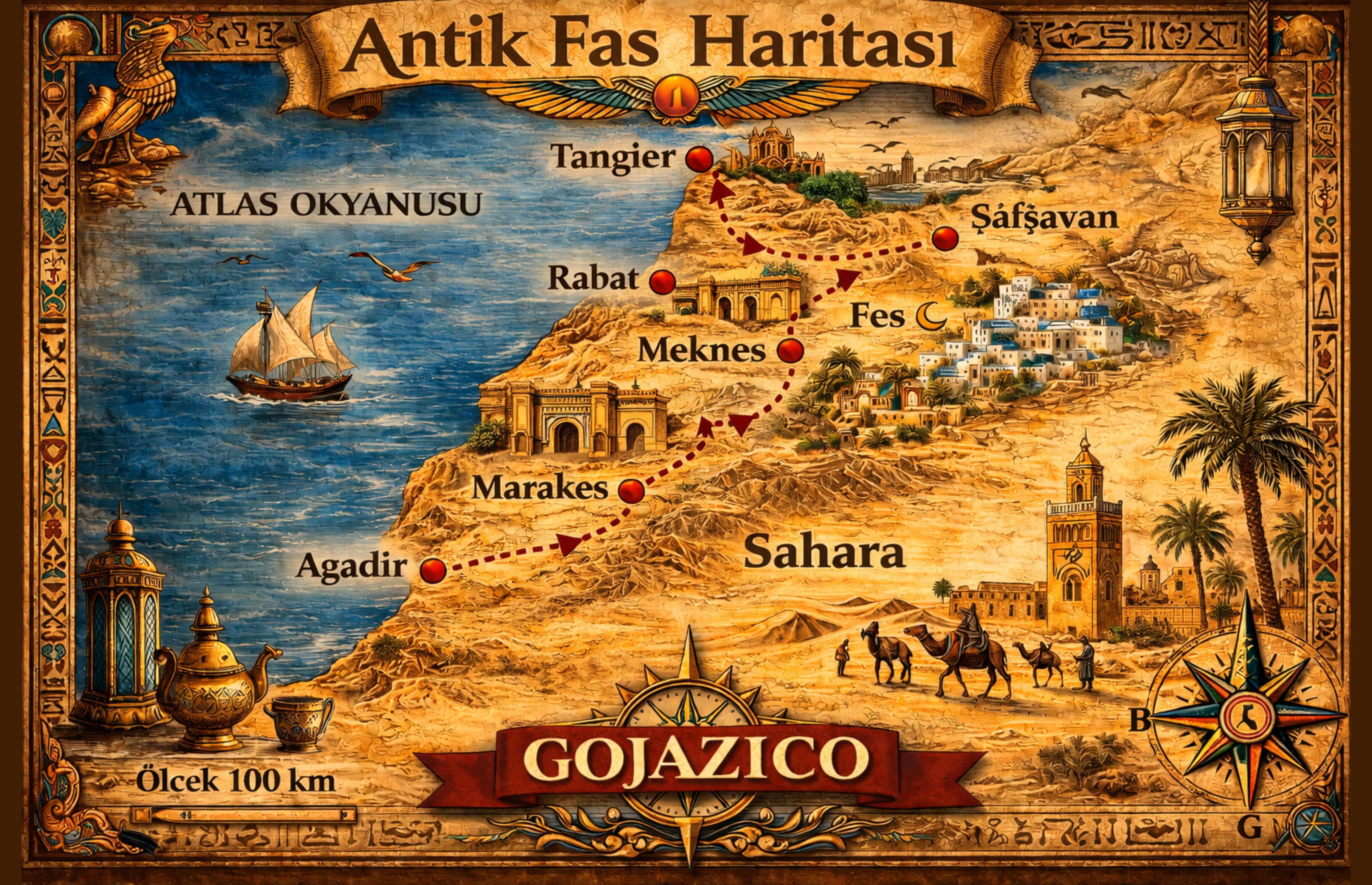 Fas VIP Luxury Premium Tur Rotası