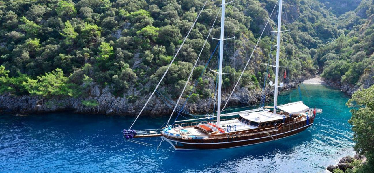 SAIL TURKEY / BODRUM TO MARMARIS 3 NIGHTS - 4 DAYS GULET CRUISE