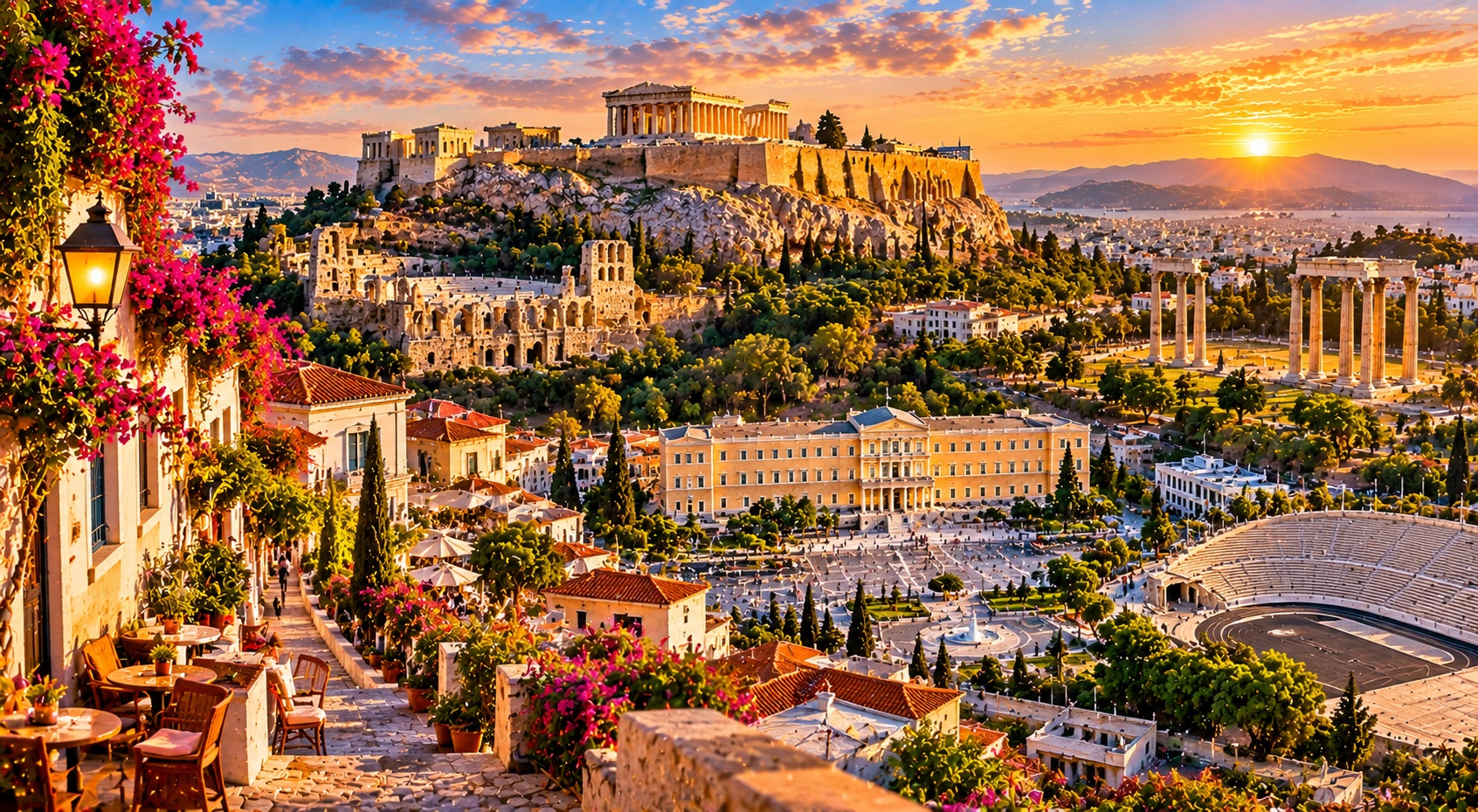 Atina Turu ve Gezi Rehberi: Akropolis'ten Plaka Sokaklarına, Antik Yunan'ın Kalbine Bir Yolculuk