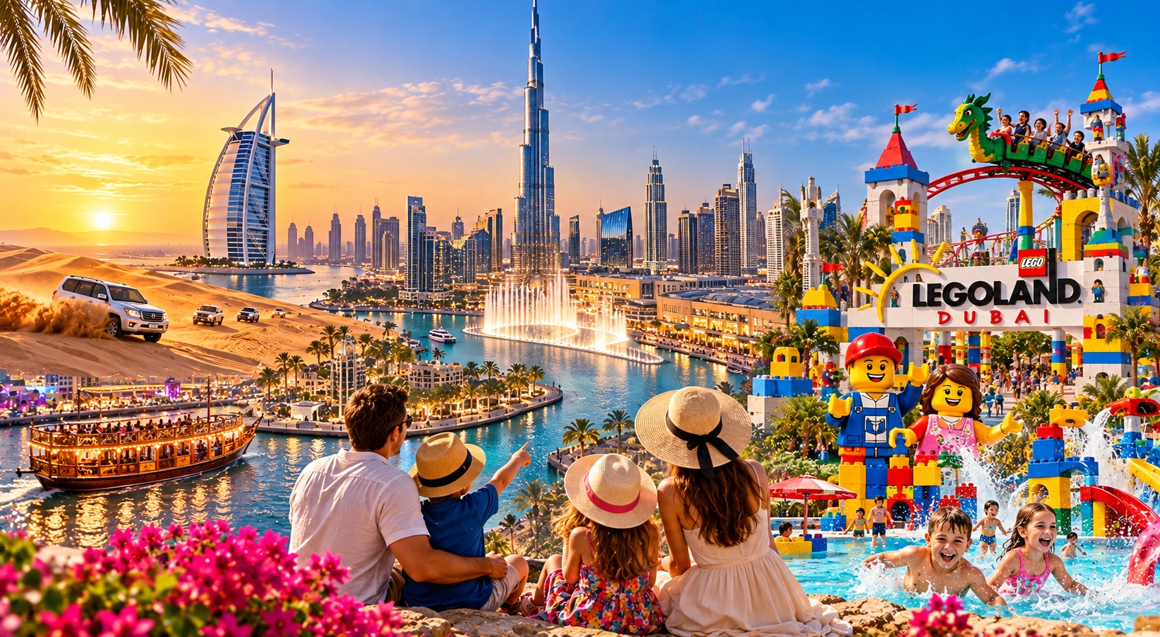 Dubai & LEGOLAND : Çocuklarla Dubai'de Gezilecek Yerler ve Unutulmaz Bir Aile Tatili Rehberi