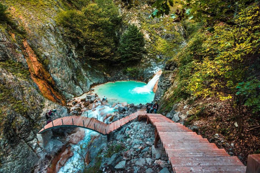 Günübirlik Giresun Mavi Göl Kuzalan Şelalesi ve Göksu Travertenleri Turu