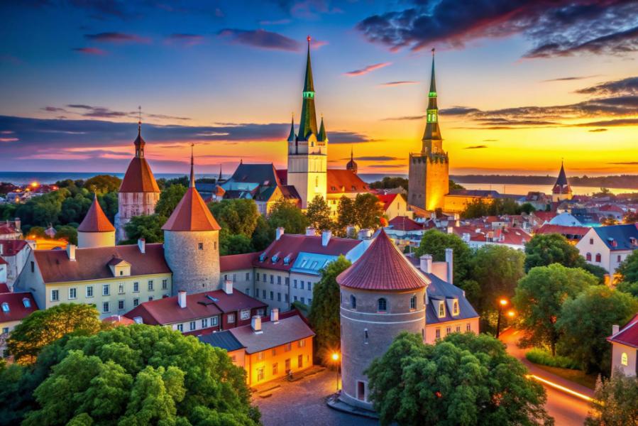 Baltık Harikaları Turu Vilnius - Riga - Tallin (VNO - TLL)