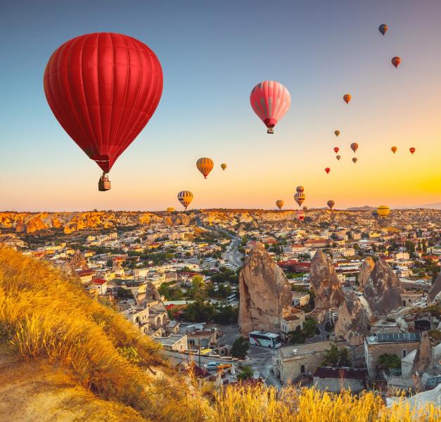 GÖKYÜZÜNDE BİR MASAL KAPADOKYA TURU 28/31 AĞUSTOS 