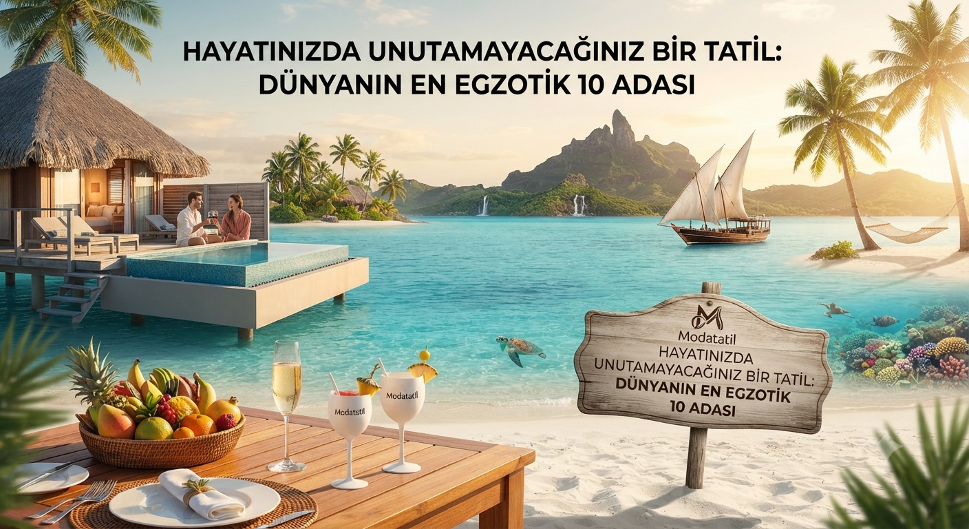 Hayatınızda Unutamayacağınız Bir Tatil: Dünyanın En Egzotik 10 Adası