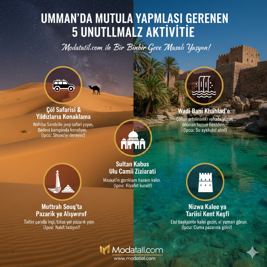 Umman'da Yapılması Gereken 5 Unutulmaz Aktivite