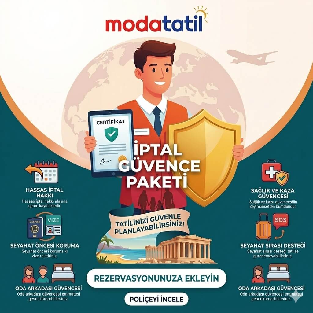 İPTAL GÜVENCE PAKETİ. TATİLİNİZİ…
