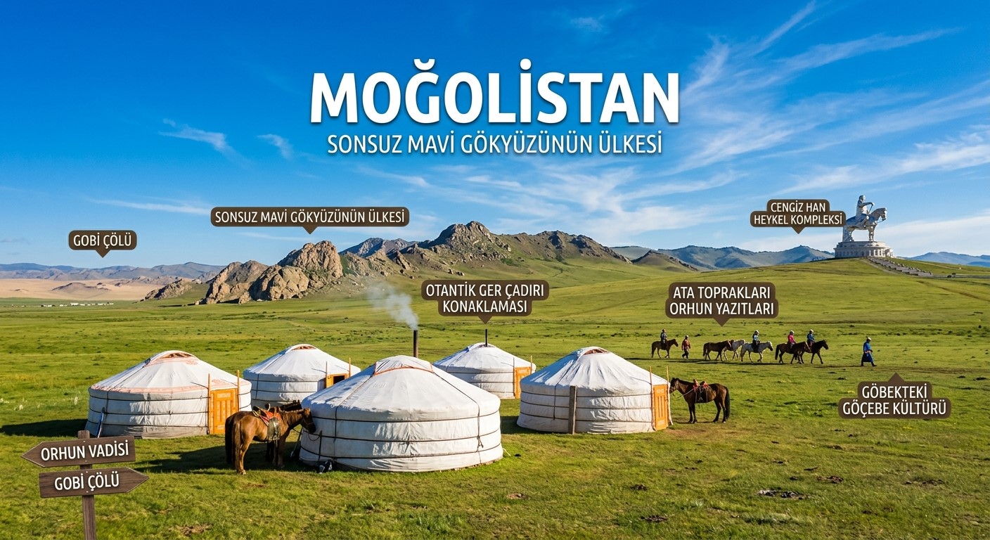 Sonsuz Bozkırın ve Göçebe Kültürün Kalbine Yolculuk: Moğolistan Gezi Rehberi