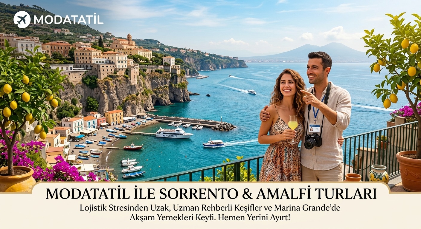 Sorrento Gezi Rehberi 2026: Gezilecek Yerler & Amalfi Tüyoları