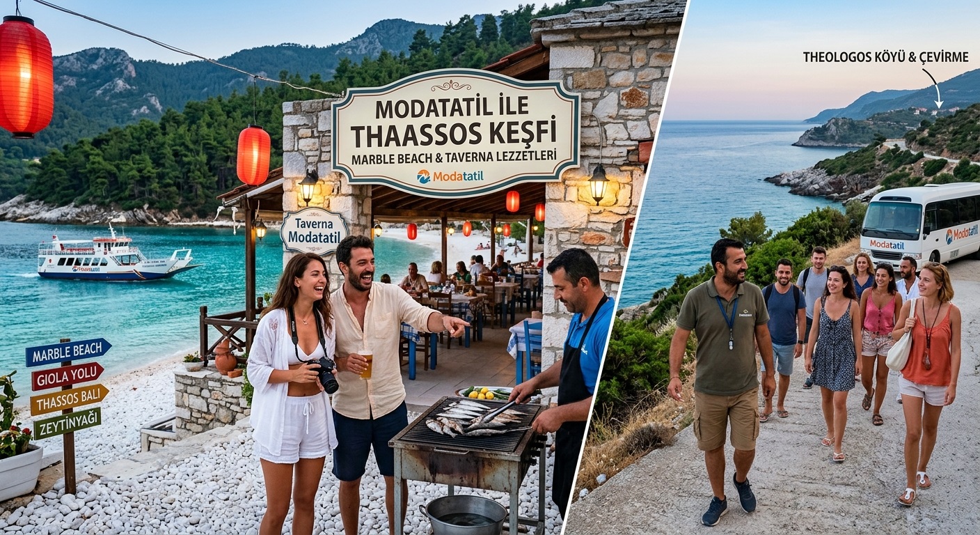 Thassos (Taşoz) Gezilecek Yerler: Arabayla Eksiksiz Ada Rehberi