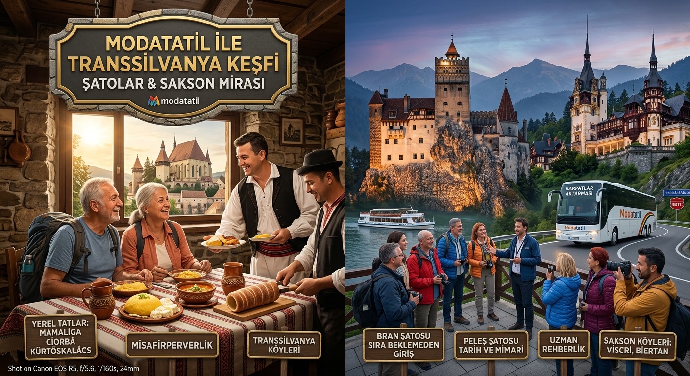 Transilvanya Gezilecek Yerler: Romanya Şatoları ve Sakson Rotaları