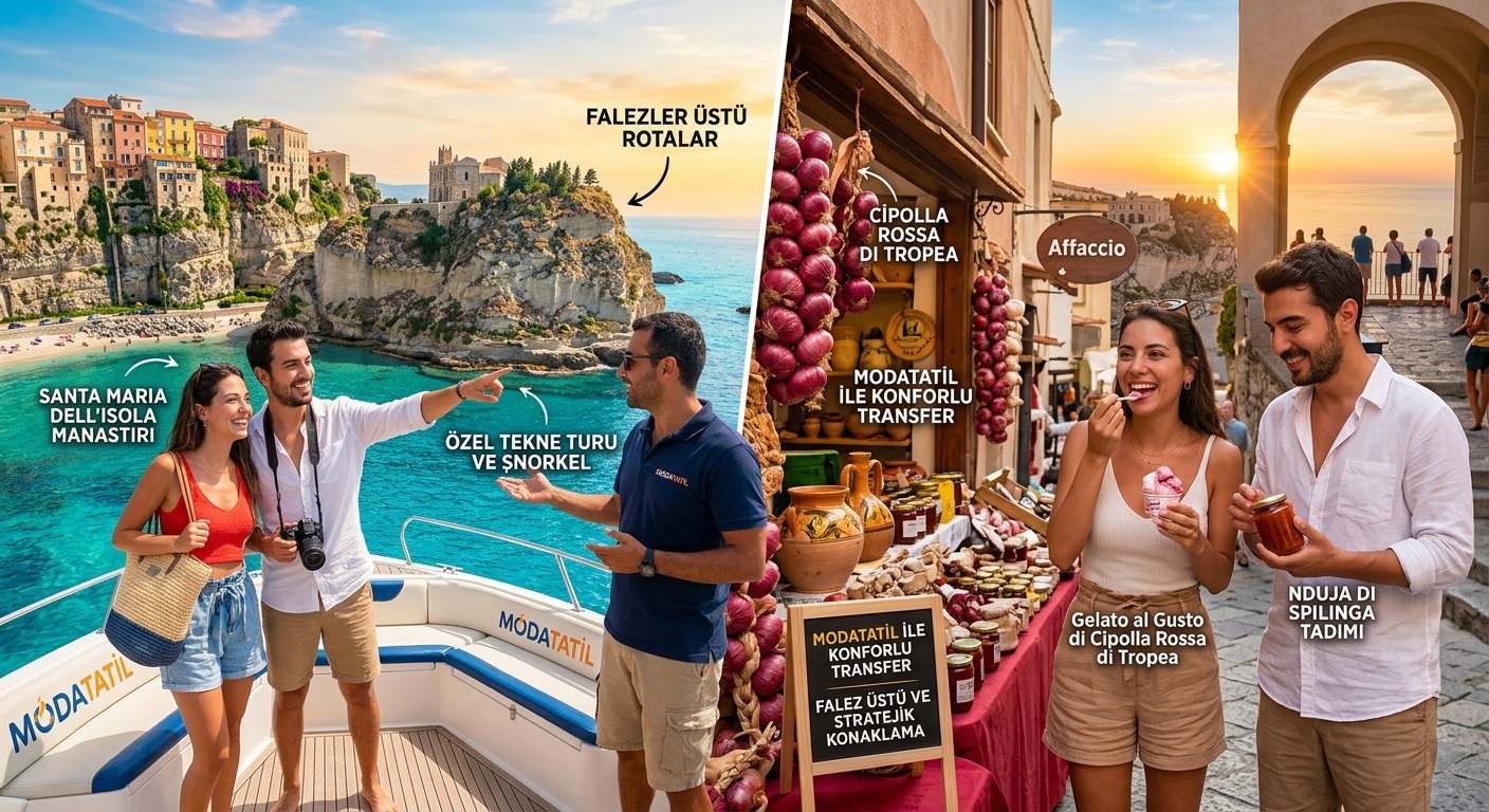 Tropea Gezilecek Yerler: İtalya'nın Falez Kasabası Rehberi