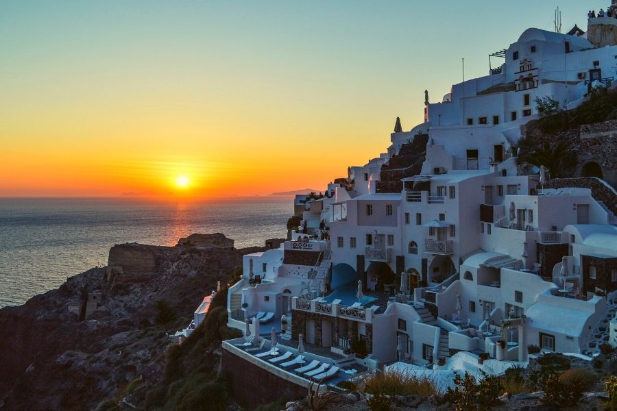 Yunanistan'da Güneş Bir Başka Batıyor: Santorini