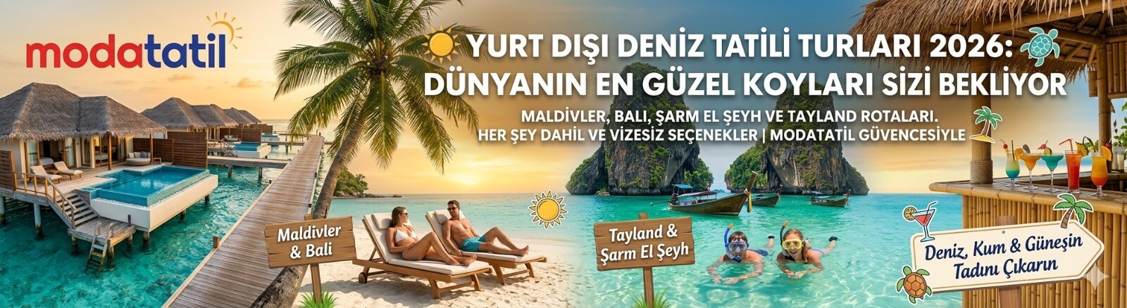 Yurt Dışı Deniz Tatili Turları