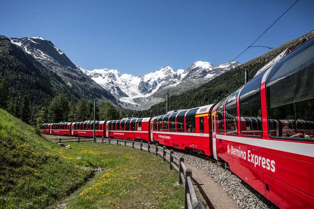 BERNİNA EXPRESS İLE BİR AVRUPA MASALI TURU TÜRK HAVAYOLLARI İLE 7 GECE (BSL-BSL) İLKBAHAR - YAZ /  Sabah Gidiş - Akşam Dönüş   