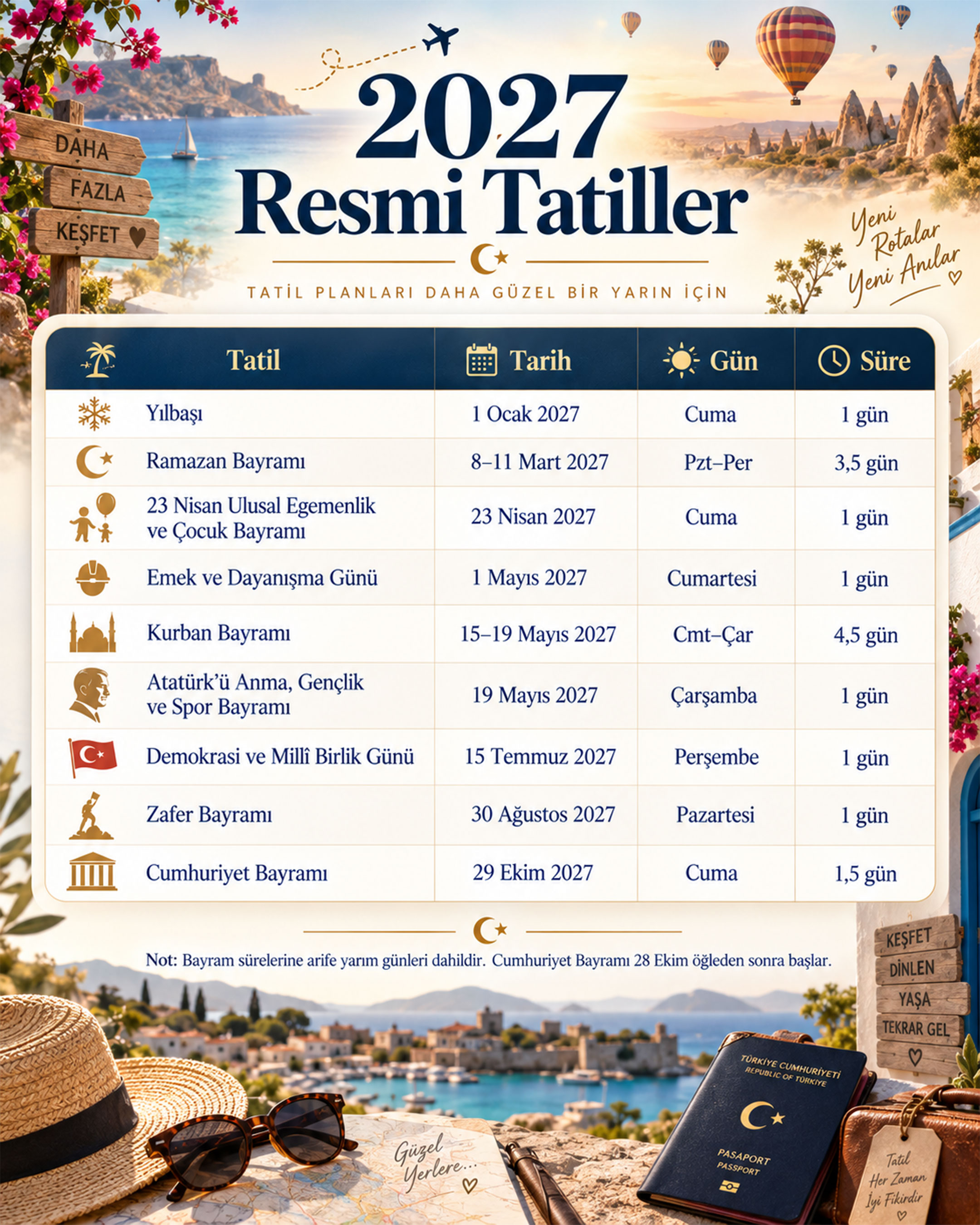 Türkiye’den Vizesiz Gidilebilecek Ülkeler