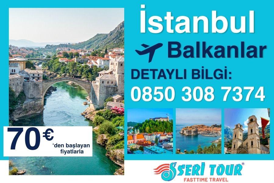 Balkanlar Gidiş-Dönüş Uçuşlarda Özel İndirim!