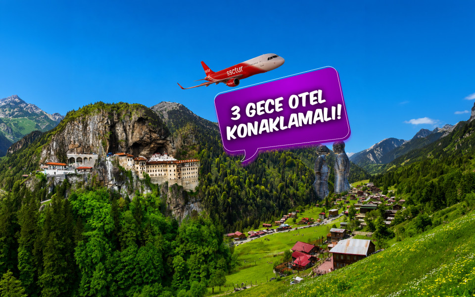 Uçaklı Karadeniz Yaylaları ve Batum Turu (3 Gece Otel Konaklamalı): Kendinizi rüyada hissedeceğiniz, her anını unutamayacağınız Karadeniz tatiline sizleri de bekliyoruz. Mavi ve yeşili hiç bu kadar ahenkle dans ettiğini görmemiştiniz. Tulum ile horon vurmaya kemençenin tınısını dinlemeye gidiyoruz daaaaaa...