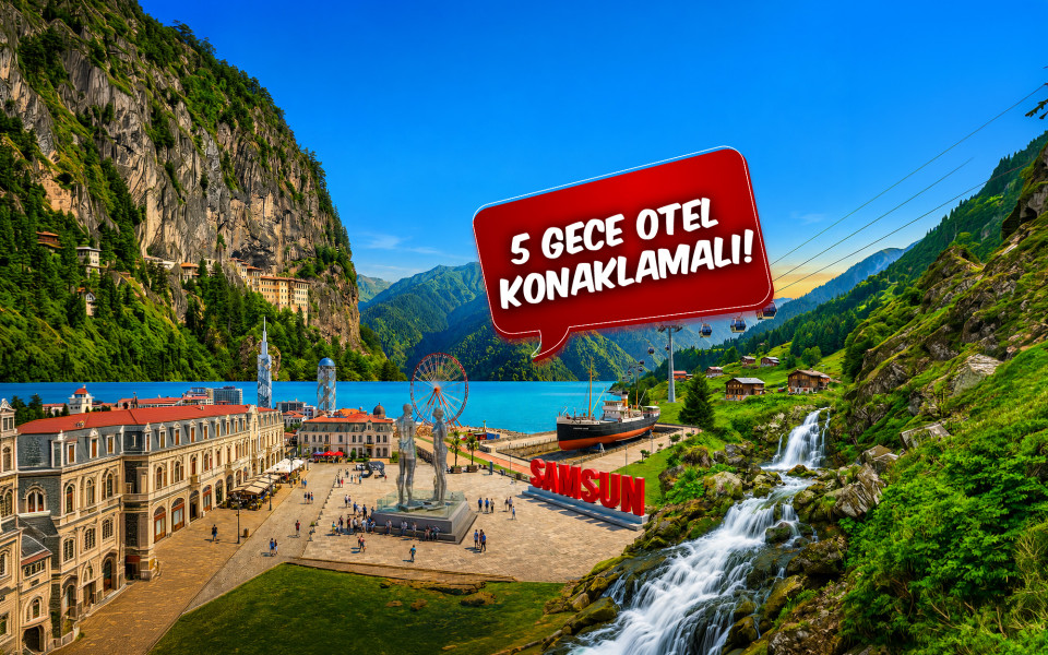 Rüya Gibi Doğu Karadeniz Batum Turu (5 Gece Otel Konaklamalı): Kendinizi rüyada hissedeceğiniz, her anını unutamayacağınız Karadeniz tatiline sizleri de bekliyoruz. Mavi ve yeşili hiç bu kadar ahenkle dans ettiğini görmemiştiniz. Tulum ile horon vurmaya kemençenin tınısını dinlemeye gidiyoruz daaaaaa...
