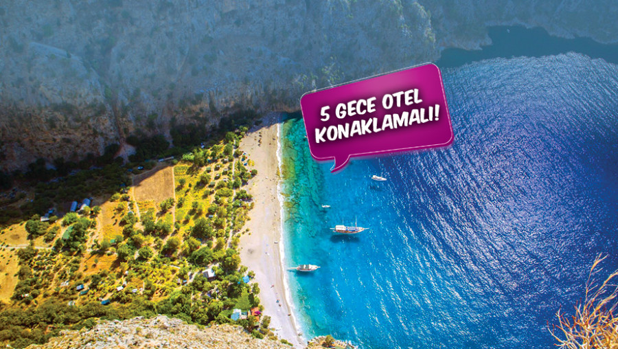 Ankara Çıkışlı Büyük Likya Fethiye Ölüdeniz Akyaka Dalyan Kaş Kekova Deniz Turu (5 Gece Otel Konaklamalı): Ankara Çıkışlı Büyük Likya Turumuz İle Akdeniz ve Ege'nin Saklı Mavi, Turkuaz Rengi ile buluşmaya var mısınız? Yüzmeye doyamayacağınız Keyifli ve Eğlenceli bir için Geç Kalmadan yerinizi ayırtınız.