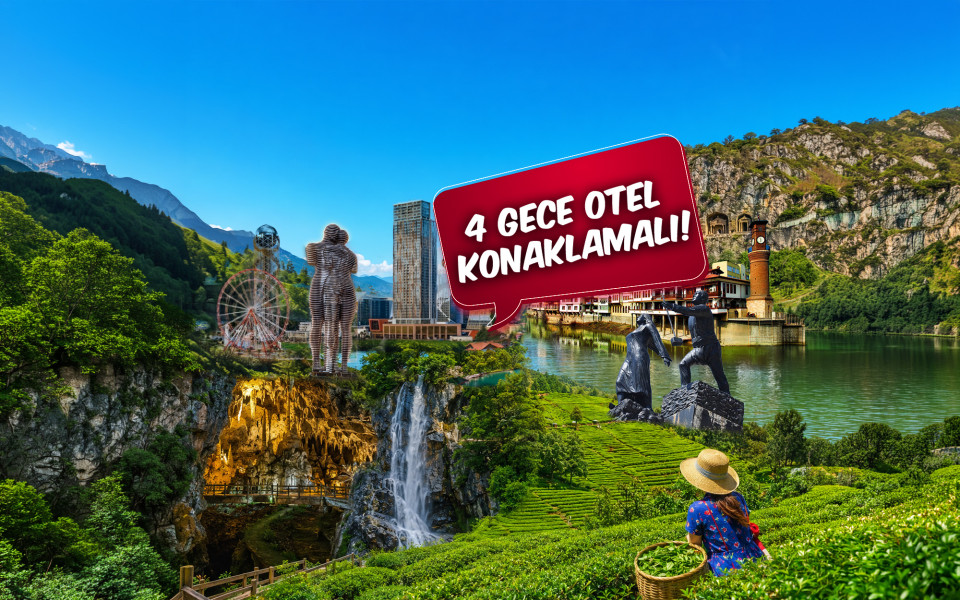 Ankara Çıkışlı Kuzey Yıldızı Doğu Karadeniz ve Batum Turu (4 Gece Otel Konaklamalı): Tadı damağınızda kalacak Kuzeyin Yıldızı olan Karadeniz’i yaşamaya ne dersiniz! Horon vurmak Tulumun ve Kemençenin tınısını dinlemeye gidiyoruz. İşi Bir Bilene sor demişler neden mi ? Hayden Karadenize daaaaaaaaa