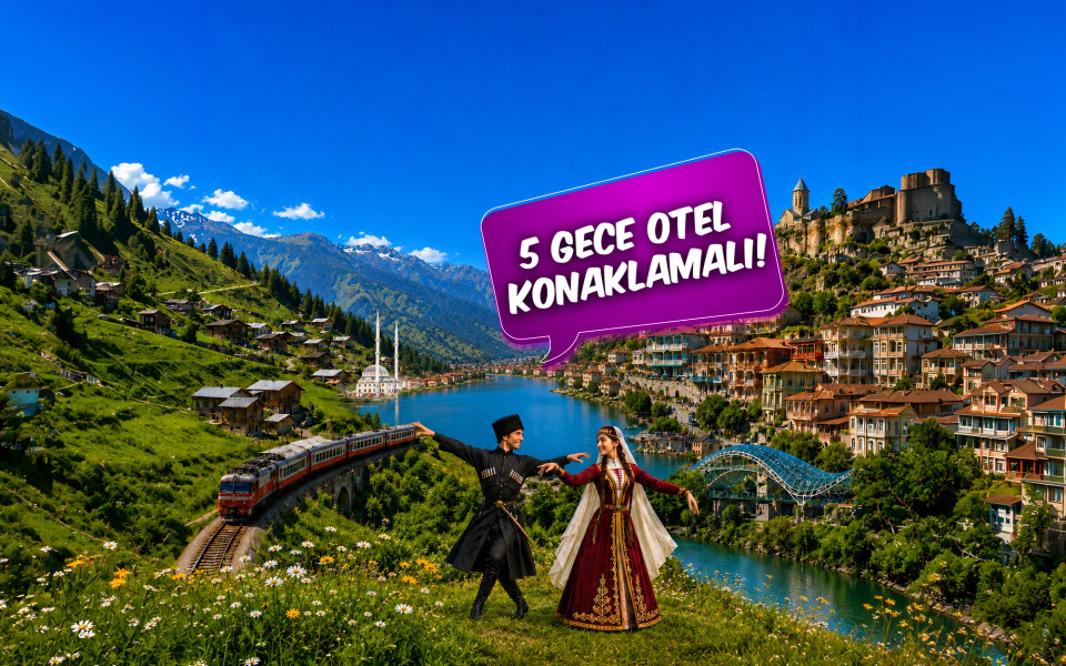 Otobüslü Doğu Karadeniz Yaylaları ve Batum Tiflis Kars Erzurum Turu (5 Gece Otel Konaklamalı): Otobüslü Size özel olarak hazırladığımız turumuz ile Sümela Manastırı, Uzungöl, Ayder Yaylası, Çeçeva Köyü, Borçka Karagöl, Gürcistan Batum, Gürcistan Başkenti Tiflis, Kars Ani Harabeleri, Kars Kalesi, Erzurum Çifte Minareli Medresesini gezmeye davet ediyoruz.