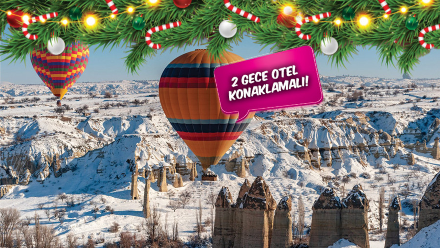 Yılbaşı Özel Kapadokya Ihlara Vadisi ve Ürgüp Göreme Turu (2 Gece Otel Konaklamalı): Güzel Atlar Ülkesi Kapadokya’da Peri Masalı Bir Tatil Sunuyoruz. Mistik ve Tarihi Dokusuyla Başınızı Döndürecek Bir Rüya Sizleri Bekliyor.