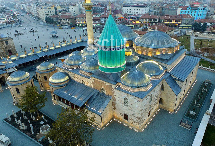Konya Şeb-i Arus ve Kapadokya Hacı Bektaş-i Veli Turu (1 Gece Otel Konaklamalı): Mevlana ve Rumi İsimleri Daha Sonra Verilmiştir. Mevlana, 