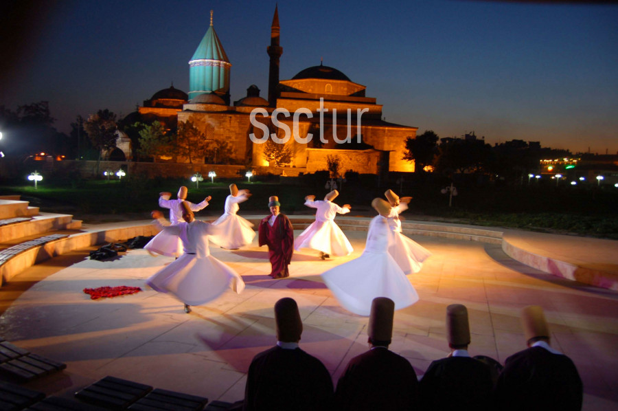 Konya Şeb-i Arus ve Kapadokya Hacı Bektaş-i Veli Turu (1 Gece Otel Konaklamalı): Mevlana ve Rumi İsimleri Daha Sonra Verilmiştir. Mevlana, 