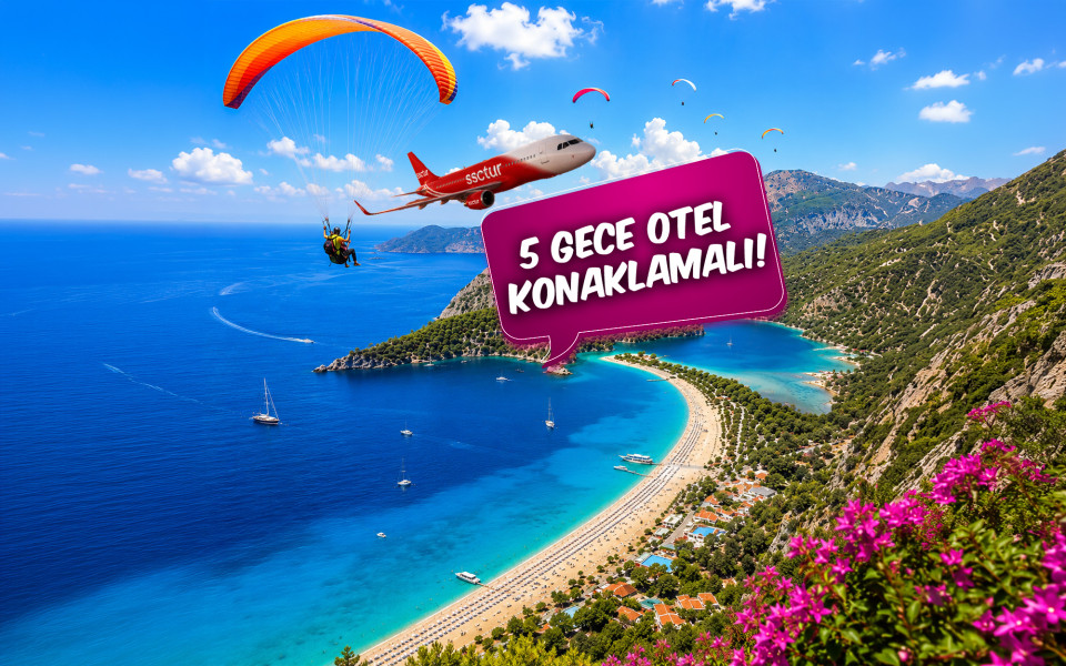 Ankara Çıkışlı Uçaklı Büyük Likya Fethiye Ölüdeniz Akyaka Dalyan Kaş Kekova Deniz Turu (5 Gece Otel Konaklamalı): Uçaklı Büyük Likya Turumuz İle Akdeniz ve Ege'nin Saklı Mavi, Turkuaz Rengi ile buluşmaya varmısınız? Yüzmeye doyamayacağınız Keyifli ve Eğlenceli bir için Geç Kalmadan yerinizi ayırtınız.