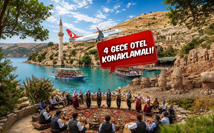 Thy İle Uçaklı Kuzey Mezopotamya Gap Turu (4 Gece Otel Konaklamalı) : Doya Doya Mezopotamya'yı Gezmeye Güney Doğu Anadolu Bölgesine doğru yola çıktık. Siz Değerli Misafirlerimizi Güney Doğu Anadolu’yu Keşfetmeye, Peygamberler Diyarını Gezmeye Davet Ediyoruz.