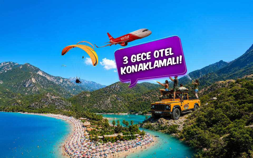 Uçaklı Likya Fethiye Ölüdeniz Akyaka Yüzme ve Tekne Turu (3 Gece Otel Konaklamalı): İstanbul Sıcaklarından Bunalan Misafirlerimizi Yüzme ve Tekne Turuna Götürüyoruz:)) Fethiye Ölüdeniz Yüzme ve Tekne Turumuz ile İddia Ediyoruz, Yüzmeye Doyacaksınız. Keyifli ve Eğlenceli Bir Tur Sizleri Bekliyor, Geç Kalmadan Yerinizi Ayırtın!