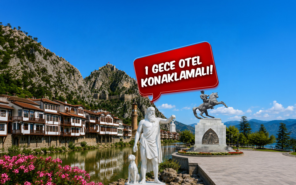Orta Karadeniz Amasya Samsun Sinop Kastamonu Turu (1 Gece Konaklamalı): Sizleri Amasya Samsun Sinop ve Kastamonu'dan Oluşan Orta Karadeniz'i Haftasonunda değerlendirmek doğa ve tarihi içi içine yaşamak için davet ediyoruz.
