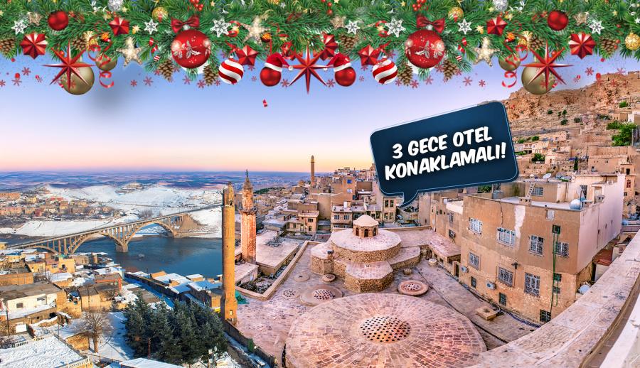 Yılbaşı Özel Uçaklı Tarihte Yolculuk Gap Mezopotamya Turu (3 Gece Otel Konaklamalı): Sizleri 2027'ya Mezopotamya’nın Tarih Kokan Topraklarında, Urfa’nın Eşsiz Sıra Gecesi İle Birlikte Merhaba Demeye Davet Ediyoruz.