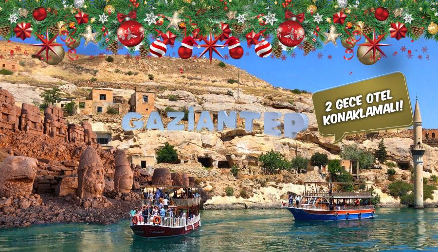 Yılbaşı Özel Uçaklı Butik Gaziantep Urfa Mardin Diyarbakır Gap Turu (2 Gece Otel Konaklamalı): Sizleri 2027'ya Mezopotamya’nın Tarih Kokan Topraklarında, Urfa’nın Eşsiz Sıra Gecesi İle Birlikte Merhaba Demeye Davet Ediyoruz.