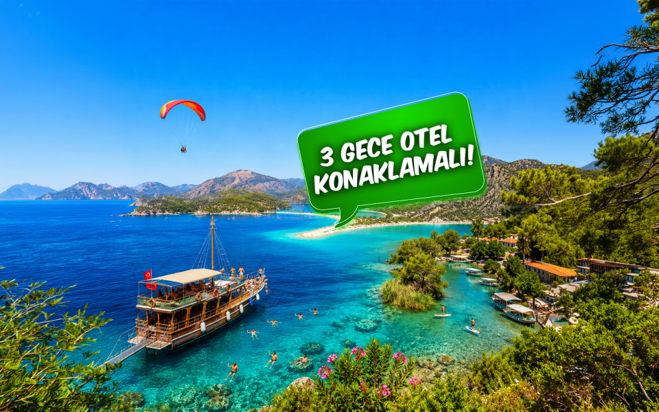 Ankara Çıkışlı Likya Fethiye Ölüdeniz Dalyan Akyaka Yüzme ve Tekne Turu (3 Gece Otel Konaklamalı): Ankara Eskişehir Kütahya Kalkışlı Likya Turumuz İle Sıcaklardan Bunalan Misafirlerimizi Yüzme ve Tekne Turuna Götürüyoruz :)))  Fethiye Ölüdeniz Yüzme ve Tekne Turumuz ile İddia Ediyoruz, Yüzmeye Doyacaksınız. Keyifli ve Eğlenceli Bir Tur Sizleri Bekliyor, Geç Kalmadan Yerinizi Ayırtın!