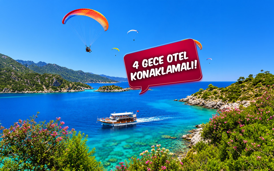 Eskişehir Çıkışlı Işık Ülkesi Likya Fethiye Ölüdeniz Kaş Dalyan Akyaka Turu (4 Gece Otel Konaklamalı): Işık Ülkesi Likya Turumuz İle Ege'nin Saklı Mavi, Turkuaz Rengi ile buluşmaya varmısınız? Yüzmeye doyamayacağınız Keyifli ve Eğlenceli bir için Geç Kalmadan yerinizi ayırtınız.