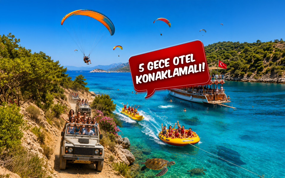 Kütahya Çıkışlı Büyük Likya Fethiye Ölüdeniz Akyaka Dalyan Kaş Kekova Deniz Turu (5 Gece Otel Konaklamalı): Büyük Likya Turumuz İle Akdeniz ve Ege'nin Saklı Mavi, Turkuaz Rengi ile buluşmaya var mısınız? Yüzmeye doyamayacağınız Keyifli ve Eğlenceli bir için Geç Kalmadan yerinizi ayırtınız.
