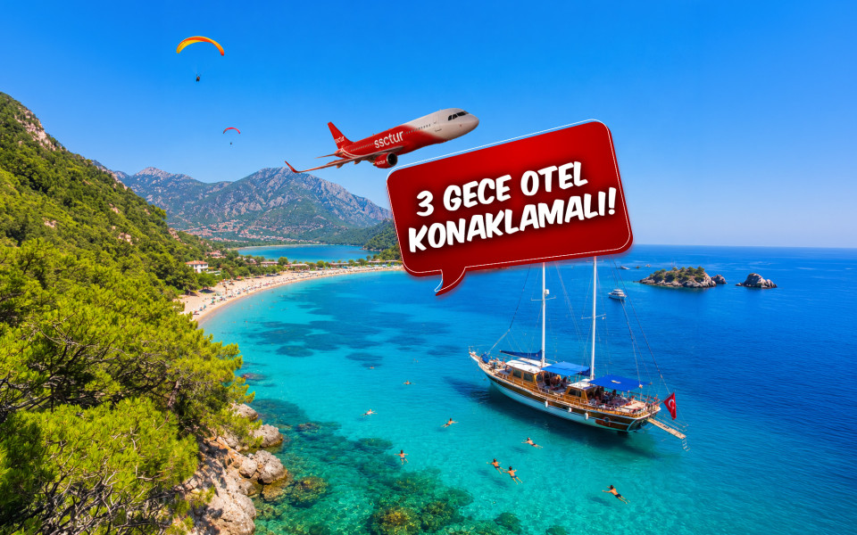 Ankara Çıkışlı Uçaklı Likya Fethiye Ölüdeniz Dalyan Akyaka Yüzme ve Tekne Turu (3 Gece Otel Konaklamalı): Sıcaklardan Bunalan Misafirlerimizi Yüzme ve Tekne Turuna Götürüyoruz:)) Fethiye Ölüdeniz Yüzme ve Tekne Turumuz ile İddia Ediyoruz, Yüzmeye Doyacaksınız. Keyifli ve Eğlenceli Bir Tur Sizleri Bekliyor, Geç Kalmadan Yerinizi Ayırtın!