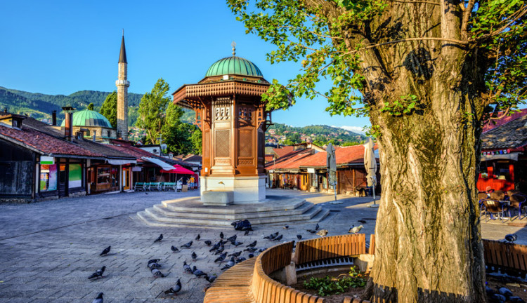 Ankara Çıkışlı Uçaklı Balkan Masalı Turu ( 7 Gece Otel Konaklamalı ) Skp - Skp: Bosna Hersek  Karadağ  Arnavutluk  Kuzey Makedonya  Kosova  Sırbistan
Trabinje 1 Gece Konaklama
İşkodra 1 Gece Konaklama
Ohrid 1 Gece Konaklama
Üsküp 2 Gece Konaklama
Belgrad 1 Gece Konaklama
Saraybosna 1 Gece Konaklama