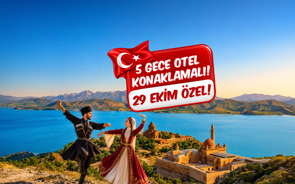 29 Ekim Özel Rüya Gibi Gap ve Doğu Anadolu Turu (5 Gece Otel Konaklamalı): Otobüslü Size Özel Güney Doğu Anadolu’yu Keşfetmeye, Doğu Anadolu'yu Doya Doya Gezmeye Gidiyoruz.