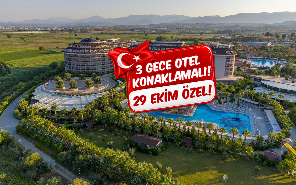 29 Ekim Özel Antalya 5* Otel Uhd Konaklamalı Tatil ve Deniz Turu ( İstanbul, Kocaeli, Sakarya, Eskişehir Çıkışlı ): 29 Ekim Özel Antalya'da Side bölgesinde Bulunan 5* Otellerde Tatil Fırsatı Sizleri Bekliyor...