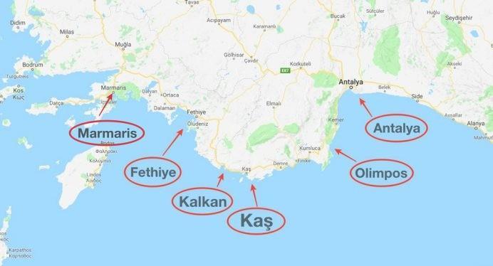 Antalya Olimpos Nerede? Nasıl Gidilir? Yol Tarifi